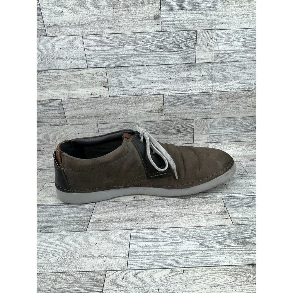 Clarks Collection Men Sz 11M Brown Leather Lace Up Shoes 261646447100